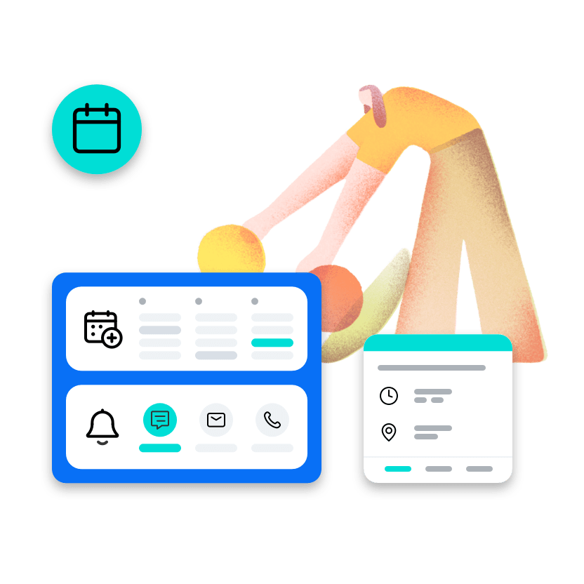 Appointment scheduler and reminders using mental health software