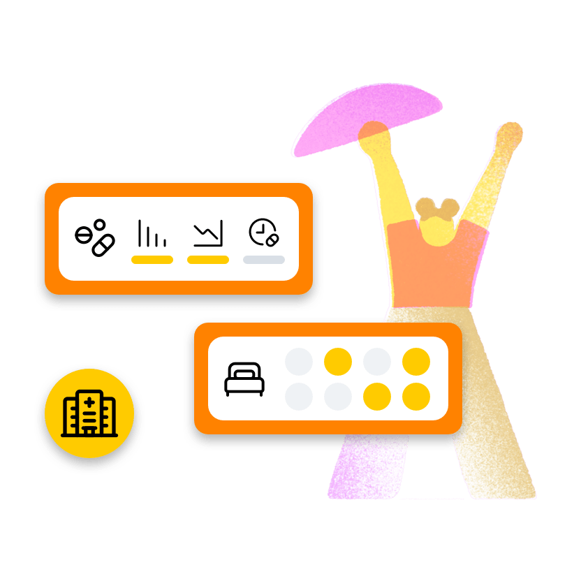 illustration of bed management